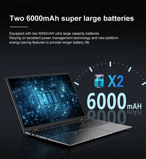 New Slim Laptop 16 Inch 16gb Ram 128gb 256gb 512gb 1tb Ssd Intel