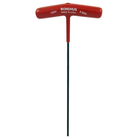 BONDHUS Balldriver Hex T Handles Metric Set TL349 Mo Kit