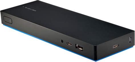 HP USB C Dock G4 Docking Station HDMI 2 X DP For Chromebook 14