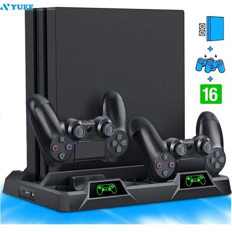 Ps4 Stand Cooling Fan For Ps4 Slim Ps4 Pro Playstation 4 Ps4 Pro Stand Vertical Stand Cooler