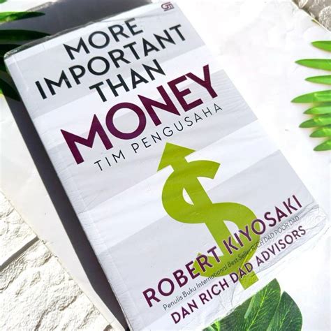 Jual More Important Than Money Robert Kiyosaki Original Shopee