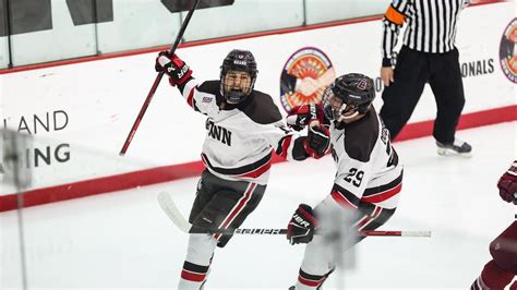 ‘its Always Nice To Beat Harvard Mens Hockey Splits Weekend Games Upsets No 9 Harvard 3 2