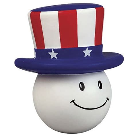 Promo Patriotic Mad Cap Stress Balls