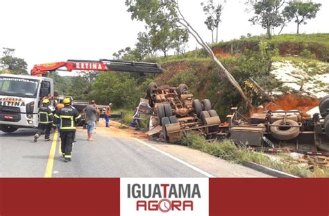 Iguatama Agora Caminhoneiro Morre Em Acidente Ao Desviar De Ciclista