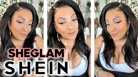 I DID A FULL FACE MAKEUP LOOK USING SHEIN SHEGLAM MAKEUP ONLY Sheglam