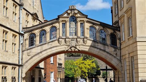 Bridge Of Sighs Hertford College Oxford Uk Completed 1914 Oc R