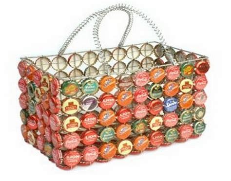 Innovative Craft Ideas with the Use of Recycled Bottle Top | Recycled ...