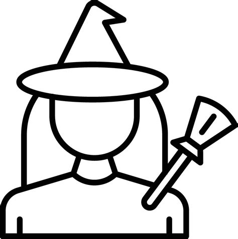 Witch Vector Icon 32429548 Vector Art At Vecteezy