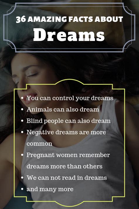 mind blowing facts about dreams - Captions Fortify