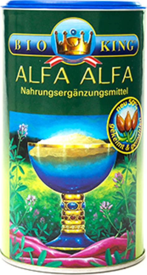 BioKing Alfa Alfa En Poudre Bio Ayurveda 101 France