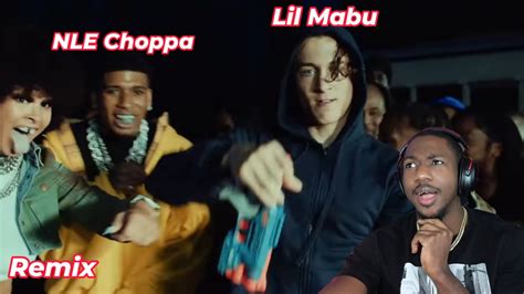 Nle Choppa Feat Lilmabu Shotta Flow 7 Remix Official Music Video Reaction Youtube