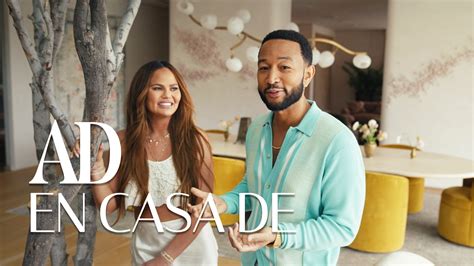 Watch El Hogar Familiar De John Legend Y Chrissy Teigen Es La Fusión