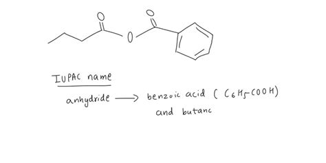 Solved What Is The Iupac Name Of The Structure Shown Below Select One Benzoic Butanoic