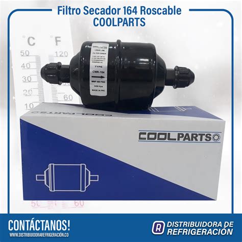 Filtro Secador Roscable Coolparts Distribuidora De Refrigeraci N