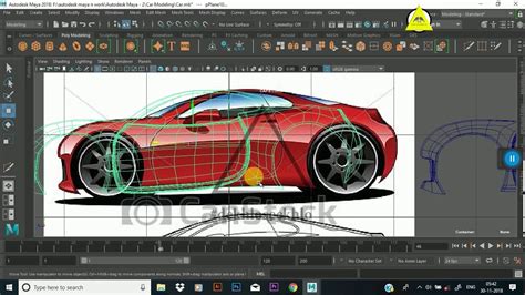 How to 3d model a car maya - jesrecord