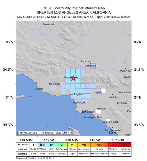 SCVNews.com | Small Earthquake Occurs Six Miles Away From Santa Clarita ...