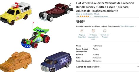 Hot Wheels De Disney A Os Te Decimos D Nde Comprarlos Para Consentir A Tu Ni O Interior