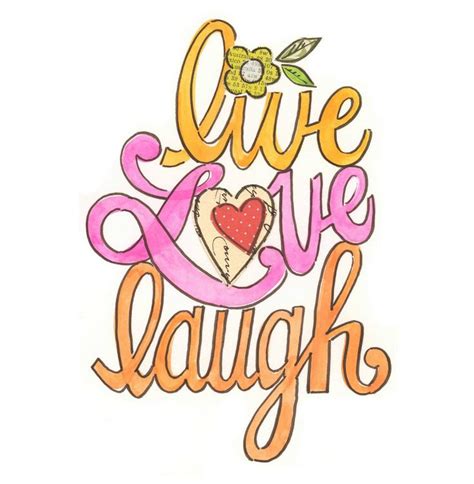 Live Love Laugh Clipart at GetDrawings | Free download