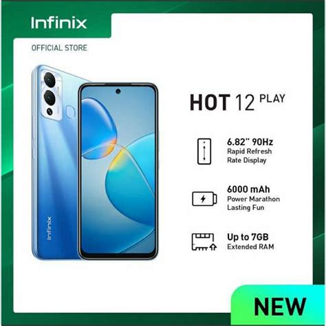 Jual Infinix Hot Play Nfc Ram Gb Gb Garansi Resmi Infinix Indonesia Th Shopee