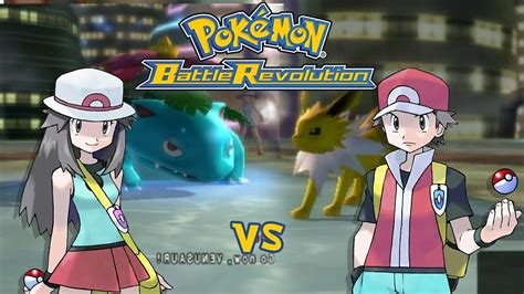 Pokémon Battle Revolution Red Origins Vs Leaf [60fps] Youtube