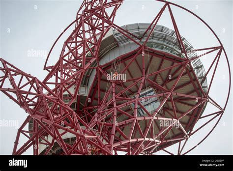 Worlds Longest Tunnel Slide On The Arcelormittal Orbit Tower Being