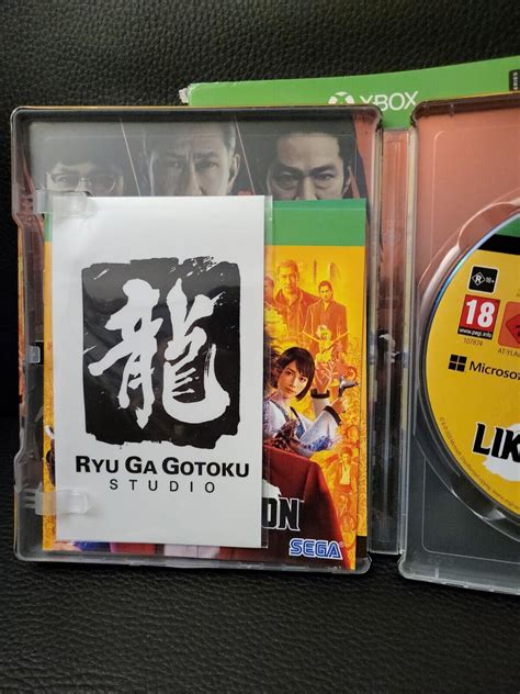 Yakuza Like A Dragon Day Ichi Steelbook Microsoft Xbox One Series X