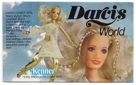 Kenner Darci Doll Booklet 1978 Disco Era Fashion Doll And
