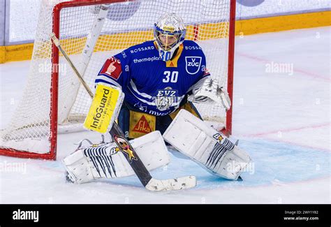 30 Leonardo Genoni Goalkeeper EV Zug Zug Switzerland 25 03 2024