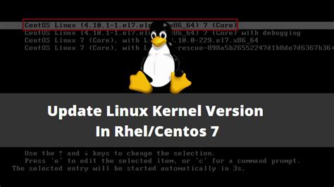 How To Update Linux Kernel Version In Rhel Centos