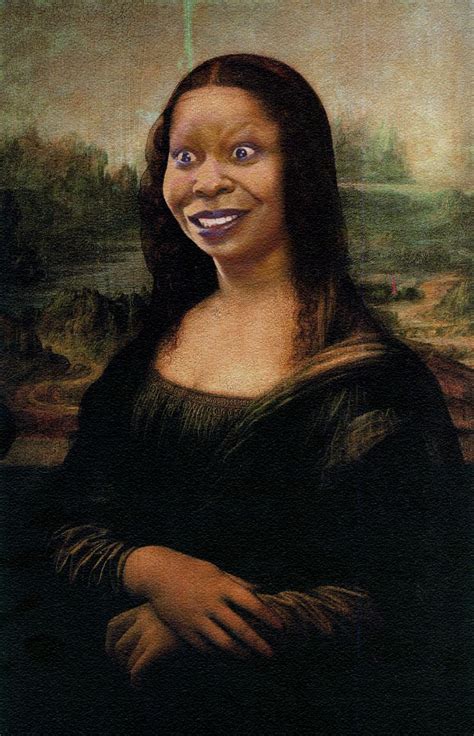 Mona Lisa Parody La Madone Mona Lisa Smile Whoopi Goldberg Modern