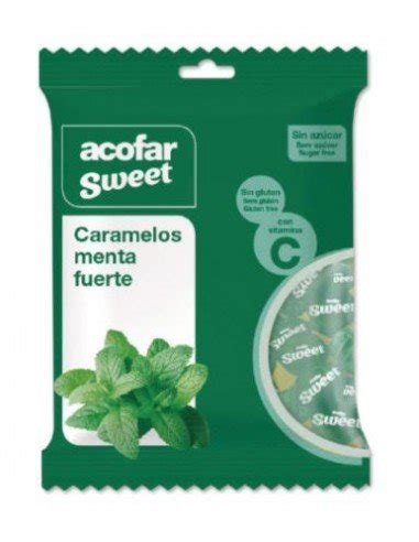 Acofarsweet Caramelos De Menta Fuerte Sin Az Car G