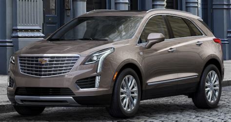 2018 Cadillac XT5 Color Options