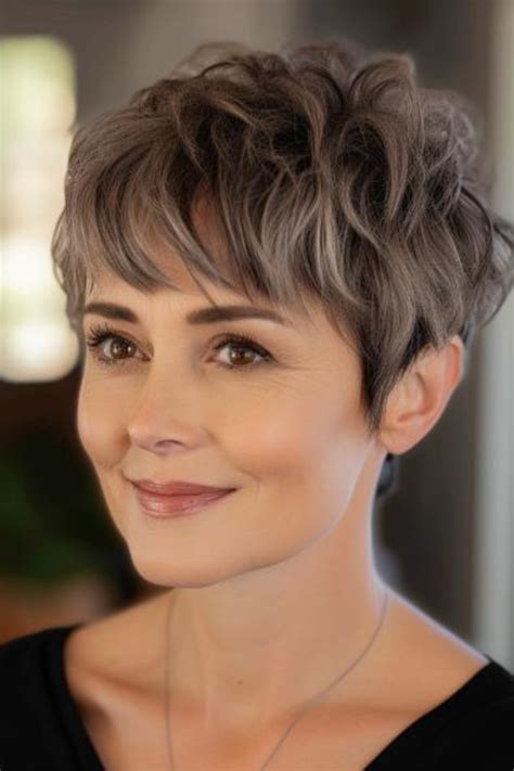 35 Flattering Hairstyles For Women Over 60 With Bangs In 2024 Short Hair Styles Short Hair