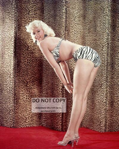 Jayne Mansfield Actress And Sex Symbol Pin Up X Publicity Photo