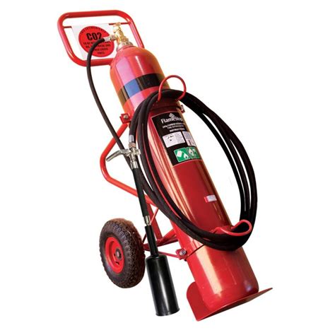 45kg Co2 Mobile Fire Extinguisher Safetytech