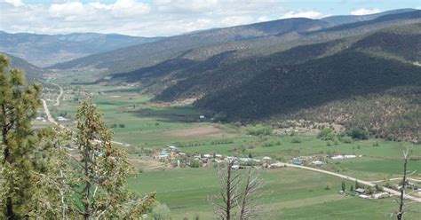 Mora Valley New Mexico: A View To Chacon New Mexico