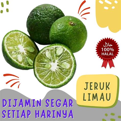 Jual Jeruk Limau Limo Sambal Gr Gr Segar Shopee Indonesia