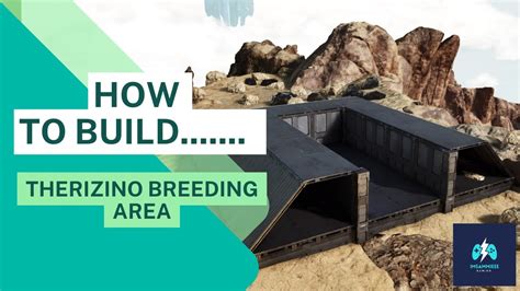 How To Build Therizino Breeding Area Ark Survival Ascended