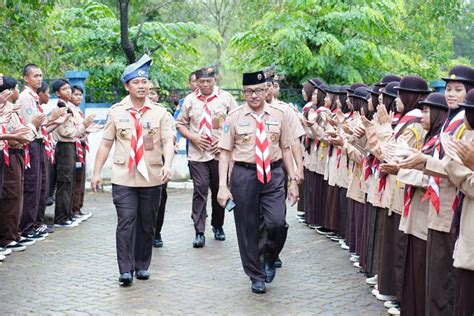 Meriahkan HUT Pramuka Ketua Kwarcab Apresiasi Tarian Dan Dedikasi