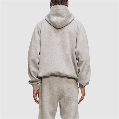 Fear Of God Essentials Fw20 3d Silicon Applique Pullover Hoodie Heath Kicks Crew