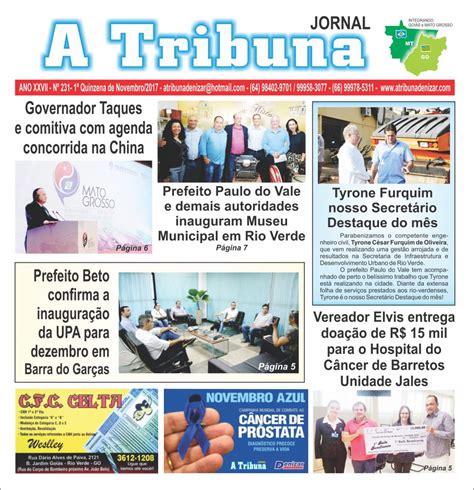 Jornal A Tribuna edição 231 Jornal A Tribuna Jornal mais completo