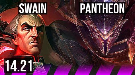 SWAIN Kog Maw Vs PANTHEON Ashe SUP KR Diamond 14 21 YouTube