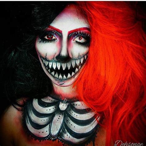 50 Terrifyingly Cool Skeleton Makeup Ideas To Try For Halloween