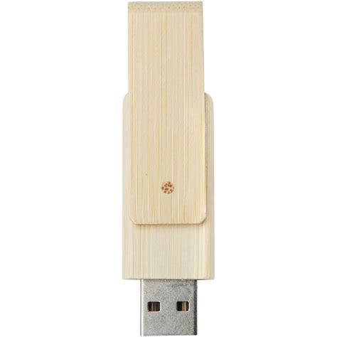 Bullet Rotate 8 GB USB-Stick aus Bambus | PrintSimple