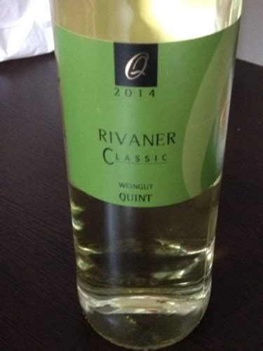 Weingut Quint Rivaner Classic Vivino US