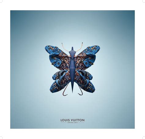 Louis Vuitton Poster Butterfly Drawing Paul Smith