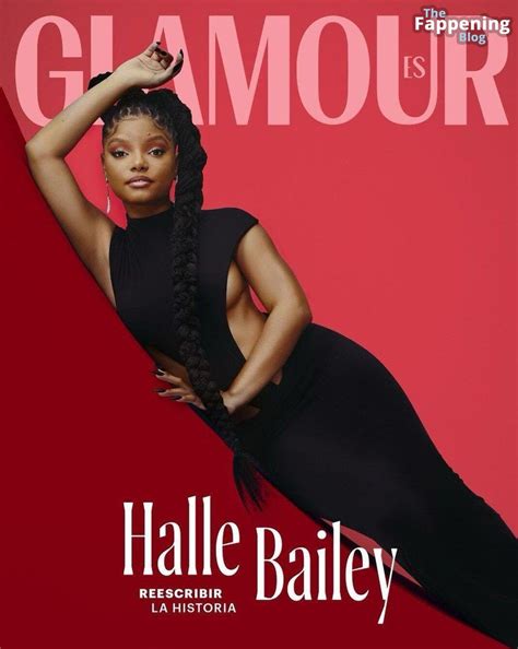 Halle Bailey Sexy Glamour Magazine 14 Photos PinayFlixx Mega Leaks