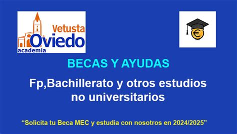 Ya está abierto el plazo para solicitar las Becas MEC Curso 2024 2025