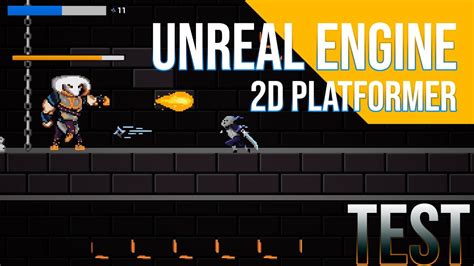 Shuriken Unreal Engine 2d Side Scroller Platformer Test Youtube