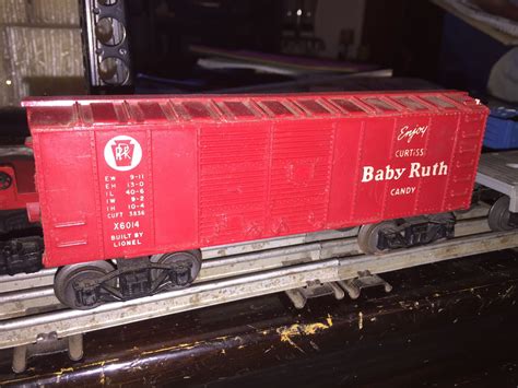 Lionel Train Box Car Baby Ruth” Model Trains Baby Ruth Train Kit